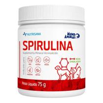 Suplemento CãesGatos Nutrisana Spirulina Pó 75g Mundo Animal Suplemento CãesGatos Nutrisana Spirulina Pó 75g Mundo Animal