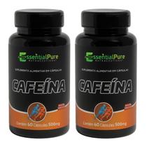 Suplemento Cafeína 500mg Termogênico 100% Pura Cápsulas Suplemento Cafeína 500mg Termogênico 100% Pura Cápsulas