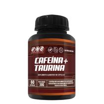 Suplemento CAFEÍNA TAURINA 60 Cápsulas FNB Energia e Desempenho para Treinos