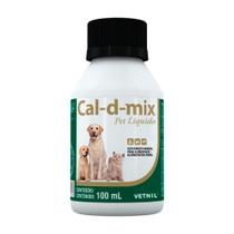 Suplemento Cal-D-Mix Pet Líquido Vetnil 100mL