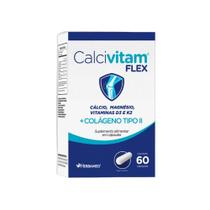 Suplemento Calcivitam Flex Com 60 Cápsulas - Herbamed