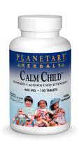 Suplemento Calm Child da Planetary Herbals - 150 Comprimidos