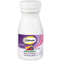 Suplemento Caltrate Chewables 600 Plus D3 Plus Minerals Suplemento Caltrate Chewables 600 Plus D3 Plus Minerals