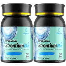 Suplemento Calyverithion Lipossomal Estrôncio Citrato de Estrôncio 680mg