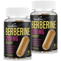 Suplemento Canarata Berberine 1200 mg HCL 180 cápsulas veganas