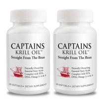 Suplemento Captains Krill Oil 1000 mg Omega 3 EPA/DHA 60 cápsulas gelatinosas Suplemento Captains Krill Oil 1000 mg Omega 3 EPA/DHA 60 cápsulas gelatinosas