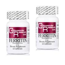 Suplemento Cardiovascular Research Ferritina e Ferro - 5mg (120 Cápsulas) Suplemento Cardiovascular Research Ferritina e Ferro - 5mg (120 Cápsulas)