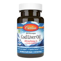Suplemento Carlson Cod Liver Oil Minis 100 Cápsulas Gelatinosas