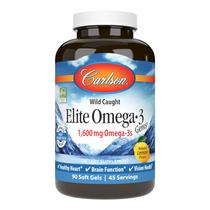 Suplemento Carlson Elite Omega-3 Gems 1600 mg 90 cápsulas gelatinosas Suplemento Carlson Elite Omega-3 Gems 1600 mg 90 cápsulas gelatinosas