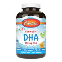 Suplemento Carlson Kid's Chewable DHA 100mg - Cápsulas Mastigáveis