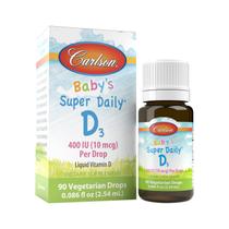 Suplemento Carlson Laboratories Super Daily D3 para bebês