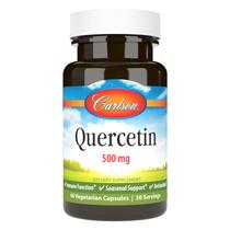 Suplemento Carlson Quercetin 500mg Seasonal Support 60 cápsulas