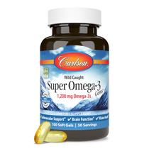 Suplemento Carlson Super Omega-3 Gems 1.200 mg 100 cápsulas