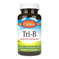 Suplemento Carlson Tri-B Vitamin B Complex 360 comprimidos