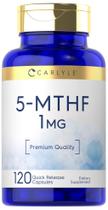 Suplemento Carlyle 5-MTHF L-Metilfolato 1mg - 120 Cápsulas