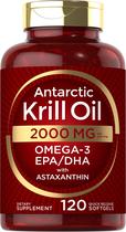 Suplemento Carlyle Antarctic Krill Oil - 2000mg - 120 Cápsulas Suplemento Carlyle Antarctic Krill Oil - 2000mg - 120 Cápsulas