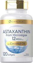 Suplemento Carlyle, Astaxantina 12mg, 120 cápsulas Antioxidante Natural