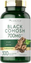Suplemento Carlyle Black Cohosh - 700mg (300 Cápsulas) Suplemento Carlyle Black Cohosh - 700mg (300 Cápsulas)
