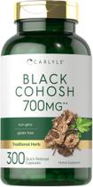 Suplemento Carlyle Black Cohosh em cápsulas 700 mg (300 unidades)