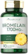 Suplemento Carlyle Bromelain 1700mg 90 cápsulas