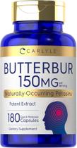 Suplemento Carlyle Butterbur Extract 150mg 180 cápsulas