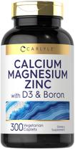 Suplemento Carlyle Calcium Magnésio Zinco com Vitamina D3 300 Comprimidos