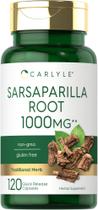 Suplemento Carlyle: cápsulas de raiz de salsaparrilha, 1000 mg, 120 unidades