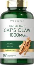 Suplemento Carlyle Cat's Claw em cápsulas 1000 mg 180 unidades