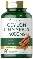 Suplemento Carlyle Ceylon Cinnamon - 120 Cápsulas