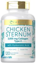 Suplemento Carlyle Chicken Sternum Colágeno Tipo II 3000 mg