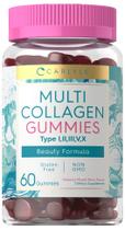 Suplemento Carlyle Collagen Gummies 60 unidades de frutas vermelhas mistas
