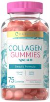 Suplemento Carlyle Collagen Peptide Gummies Tipo 1 e 3