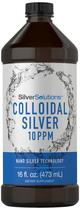 Suplemento Carlyle Coloidal Silver 10 PPM 473mL com prata nano