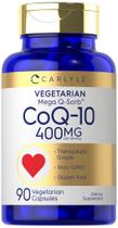 Suplemento Carlyle CoQ10 400mg 90 cápsulas vegetariano
