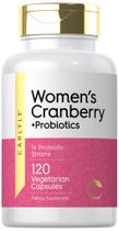 Suplemento Carlyle Cranberry Plus Probióticos Feminino - 120 Cápsulas