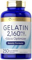 Suplemento Carlyle Gelatin + Silica Optimizer - 250 Cápsulas Suplemento Carlyle Gelatin + Silica Optimizer - 250 Cápsulas
