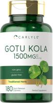 Suplemento Carlyle Gotu Kola (cápsulas de 1500 mg, 180 unidades)