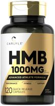 Suplemento Carlyle HMB 1000mg 120 cápsulas sem glúten transgênico