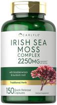 Suplemento Carlyle Irish Sea Moss (cápsulas de 2250 mg, 150 unidades)