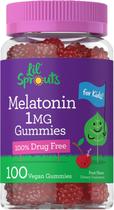 Suplemento Carlyle Kids Melatonin Gummies 1 mg 100 unidades