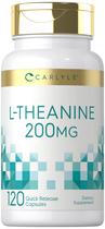 Suplemento Carlyle L-Teanina 200 mg 120 cápsulas sem OGM