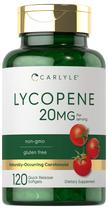 Suplemento Carlyle Lycopene 20mg - 120 Cápsulas (Sem Glúten e Não Transgênico)