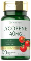 Suplemento Carlyle Lycopene 40mg - 120 Cápsulas (Sem Glúten e Não Transgênico) Suplemento Carlyle Lycopene 40mg - 120 Cápsulas (Sem Glúten e Não Transgênico)