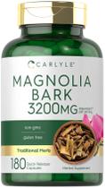 Suplemento Carlyle Magnolia Bark 3200 mg 180 cápsulas em pó