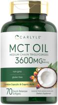 Suplemento Carlyle MCT Oil - 70 Cápsulas de 3600mg