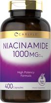 Suplemento Carlyle Niacinamida 1000mg 400 cápsulas