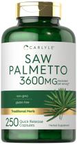 Suplemento Carlyle Saw Palmetto Extract 3600mg - 250 Cápsulas