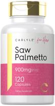 Suplemento Carlyle Saw Palmetto para Mulheres - 900mg - 120 Cápsulas