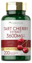 Suplemento Carlyle Tart Cherry: 200 Cápsulas de Extrato Suplemento Carlyle Tart Cherry: 200 Cápsulas de Extrato