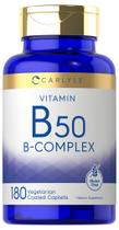 Suplemento Carlyle Vitamin B50 Complex 180 cápsulas